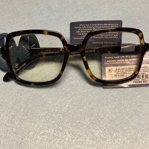 Universal Thread Tortoiseshell Square Blue Light Glasses